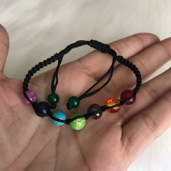Chakra Healing Adjustable Bracelet. - Picture 5 of 5